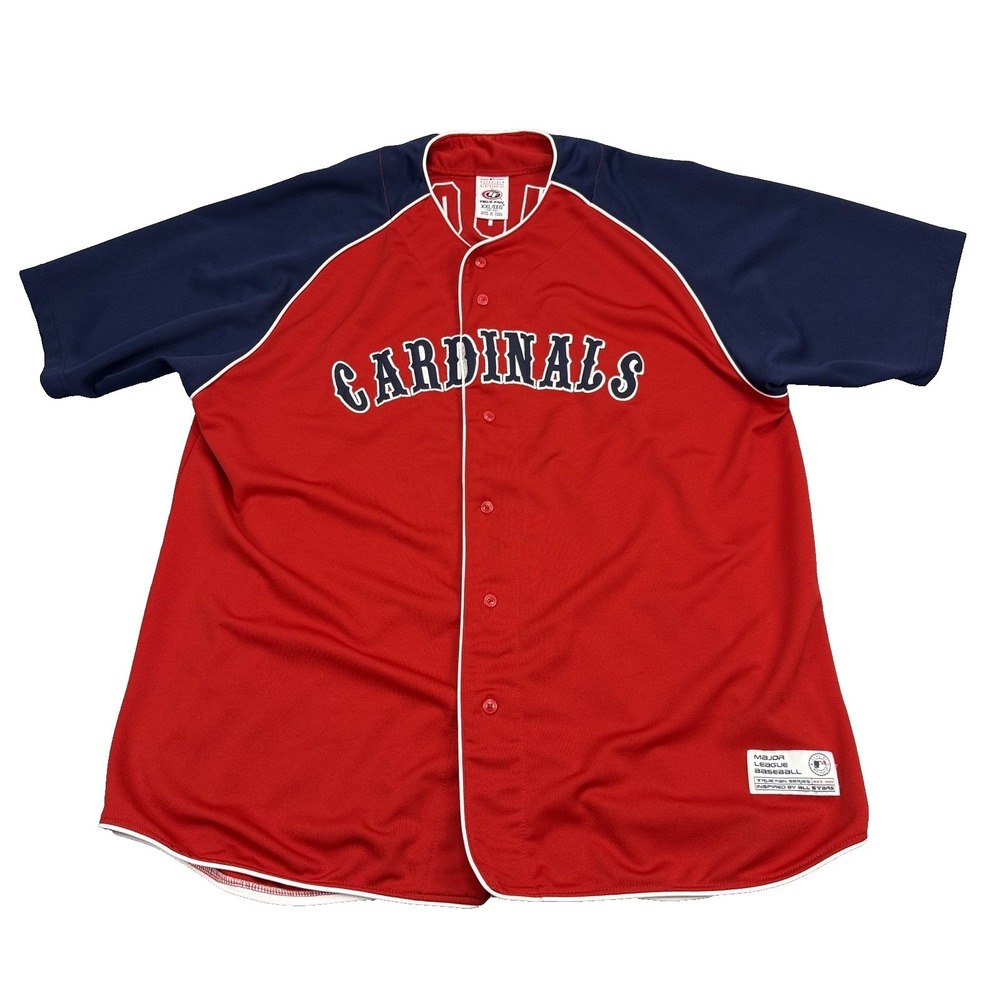 True Fan Pujols #5 St. Louis Cardinals Baseball Jersey Size XXL‎ MLB Genuine